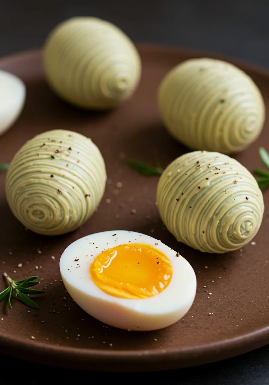 Marble Butter Eggs - secondary view